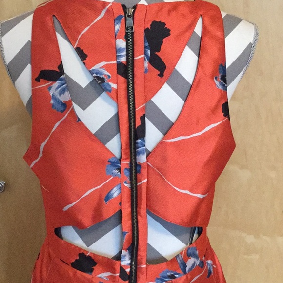 Sachin&Babi Noir 'Graciela'printTwill Fit & Flare - Picture 5 of 8